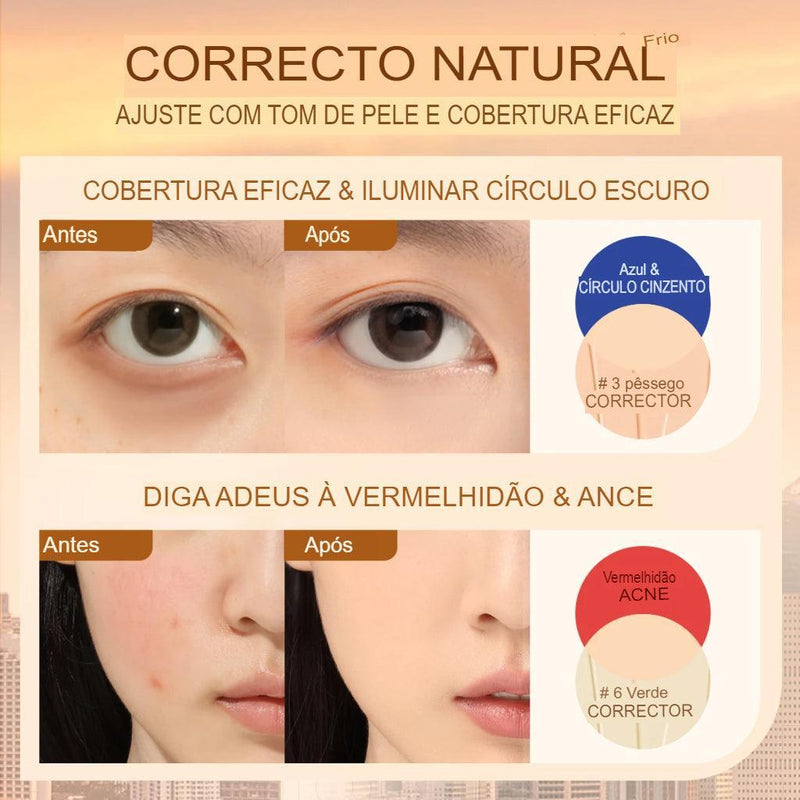 Corretivo Focallure 2 Em 1 - Anti Manchas E Rejuvenescedora - big mimo