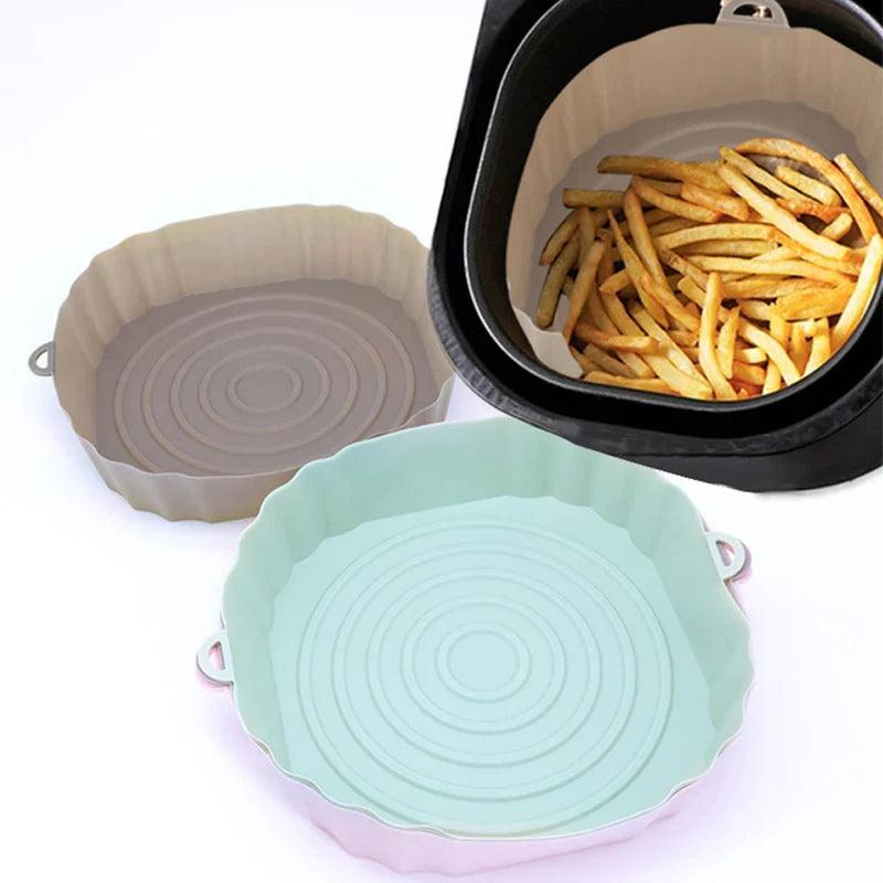 Forma de Silicone Para Air Fryer - big mimo