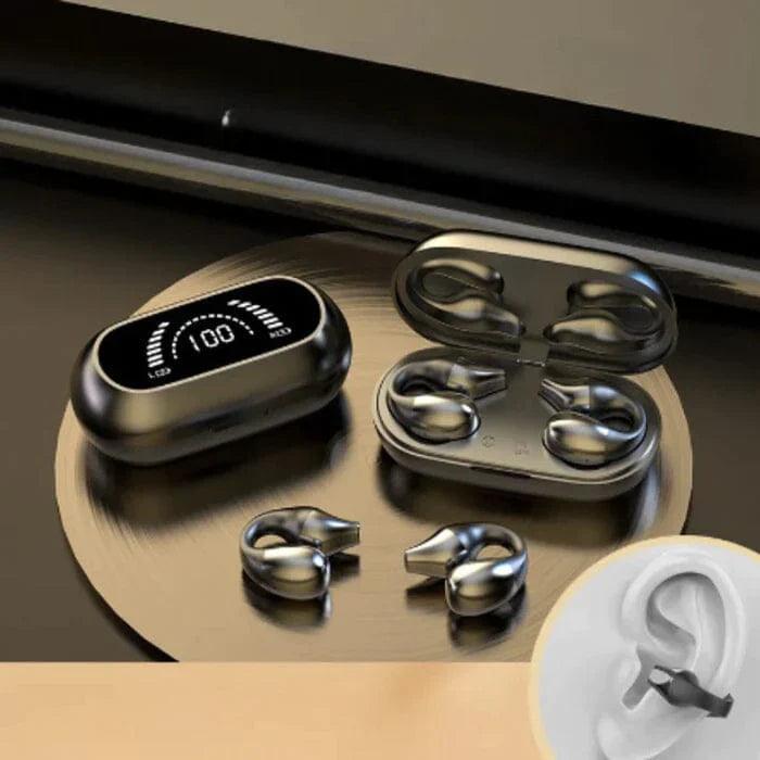 Fone De Ouvido Bluetooth - EarClips De Condução Óssea - big mimo